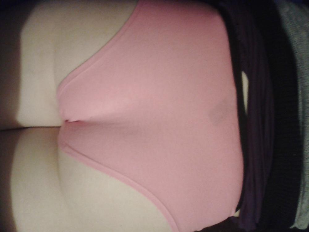 9P My sexy wifes sexy new cotton panties