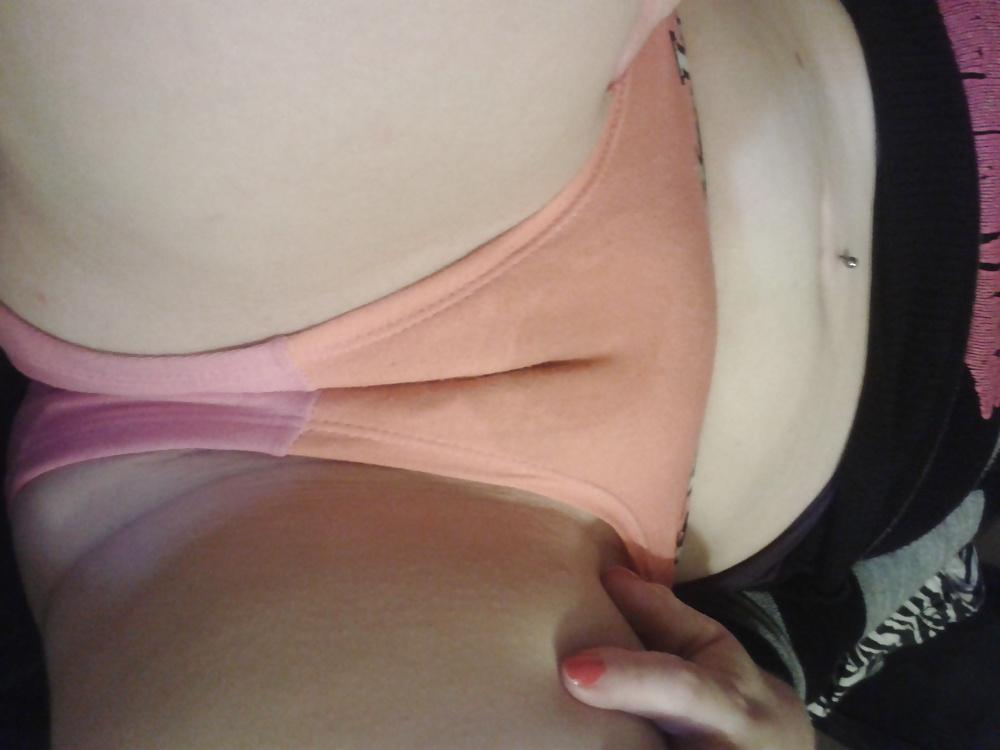 9P My sexy wifes sexy new cotton panties