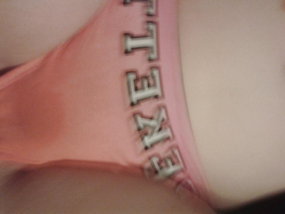 9P My sexy wifes sexy new cotton panties