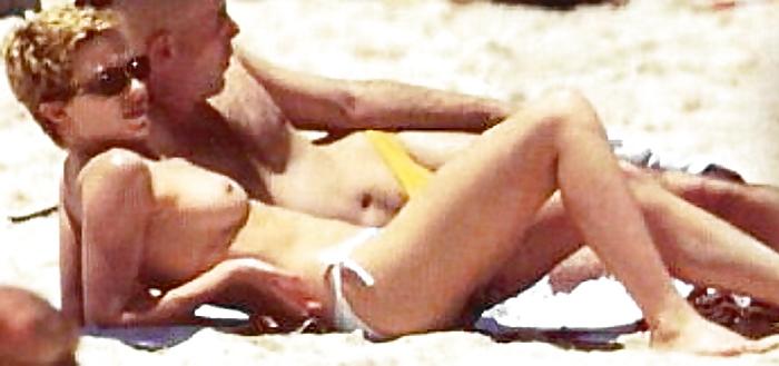 12P Kylie Minogue REAL Topless Or Near Naked Pics
