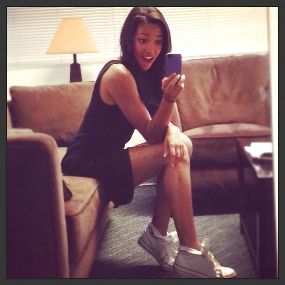 25P Let's Jerk Off Over ... Kylie Bunbury (ABC's Twisted)