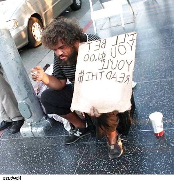 17P Creative Hilarious Homeless Signs by SLAVE2PUSSY