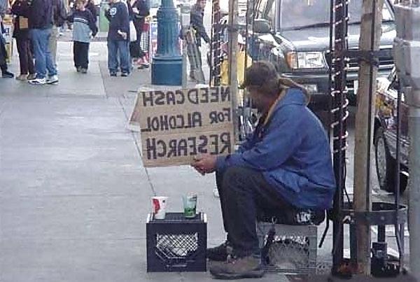 17P Creative Hilarious Homeless Signs by SLAVE2PUSSY
