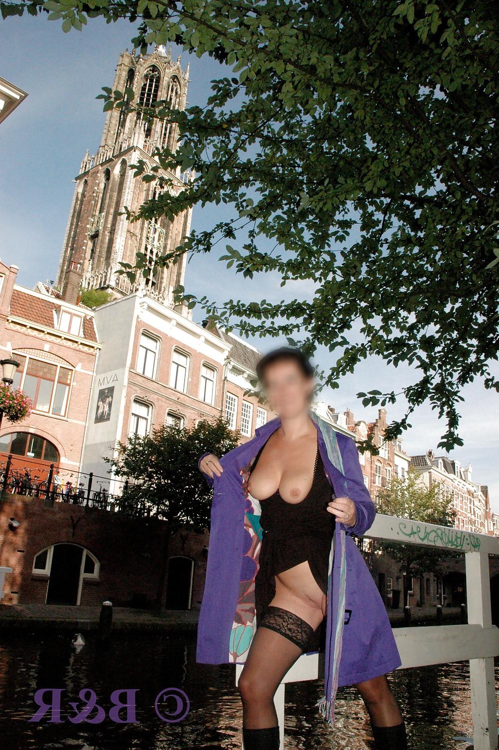 10P Dutch Milf flashing all over (Holland) 4