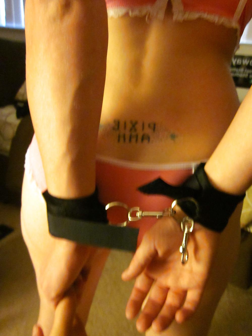 12P Baby's pretty (tied up) in pink