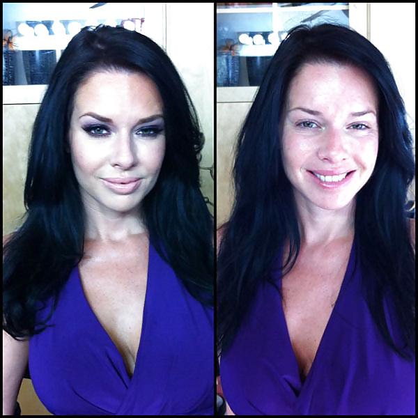 25P Porn actresses before and after makeup