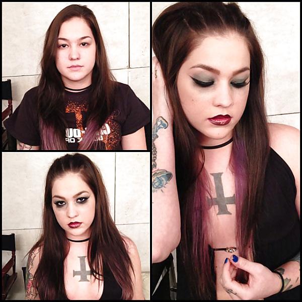25P Porn actresses before and after makeup