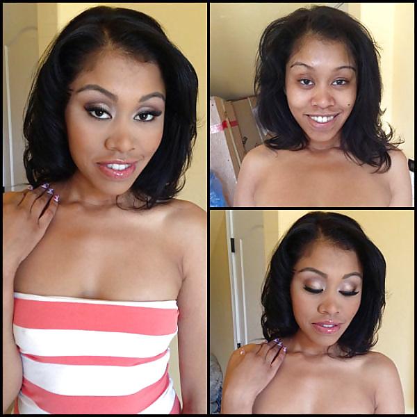 25P Porn actresses before and after makeup