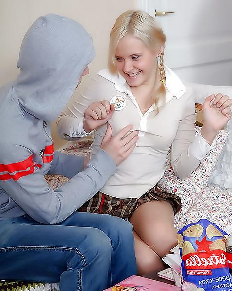 25P Teen Couple Fun Cum After School