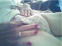 25P Wife in pantys with finger nails