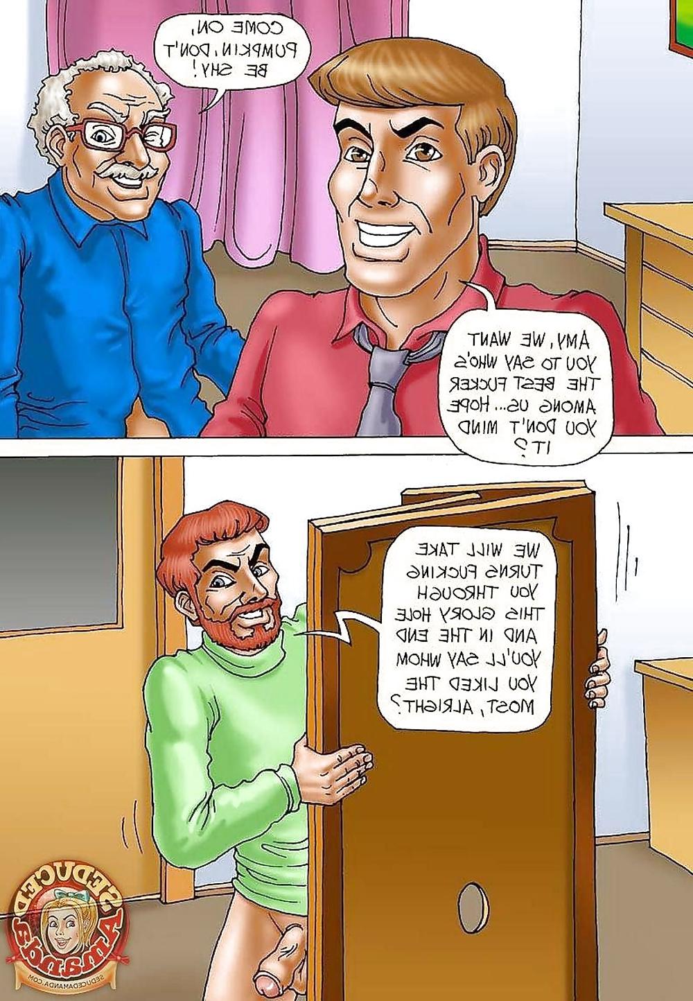 15P Seduced Amanda (Cartoon), Vol. 5