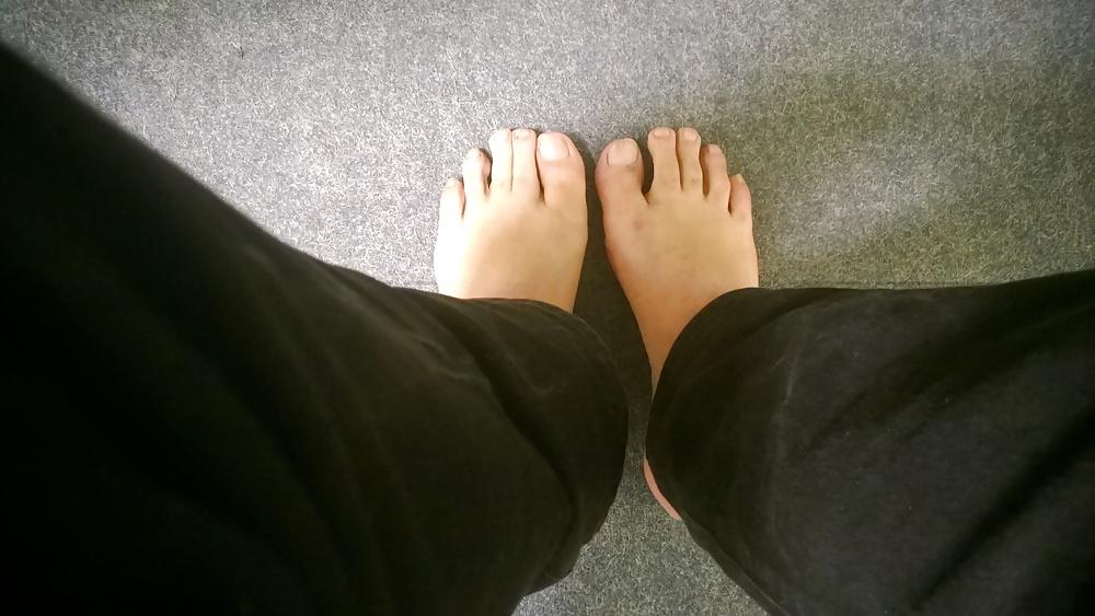 9P Berliner Schwanznutte im April im Office