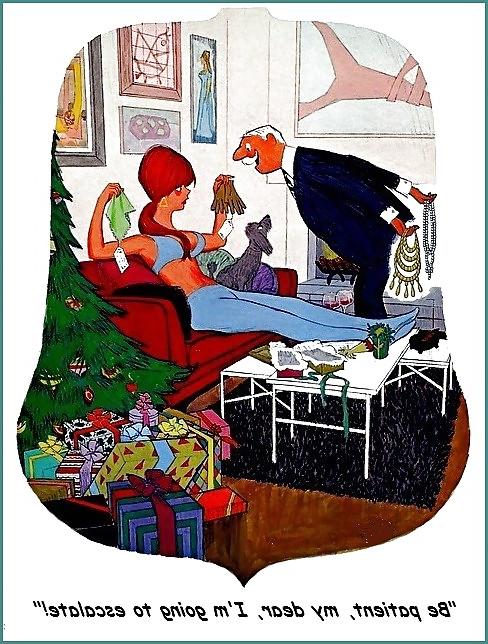 19P Playboys christmas cartoons