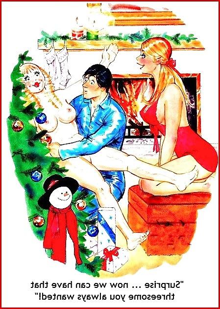 19P Playboys christmas cartoons