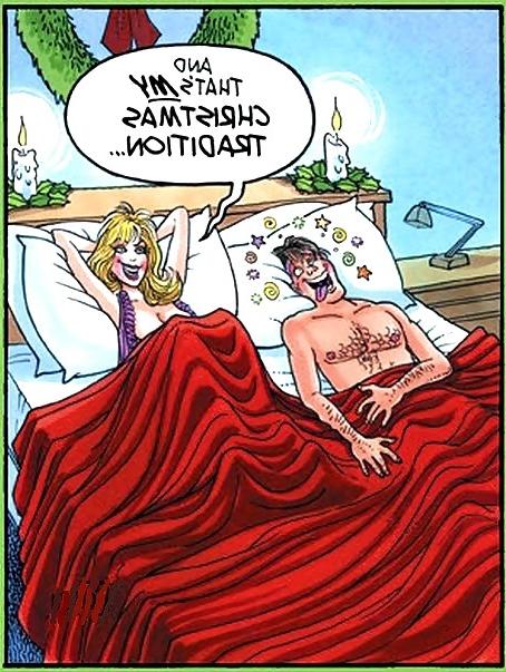 19P Playboys christmas cartoons