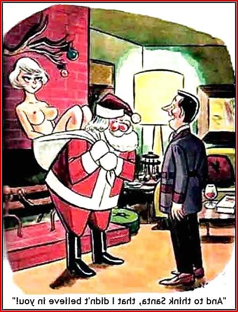 19P Playboys christmas cartoons