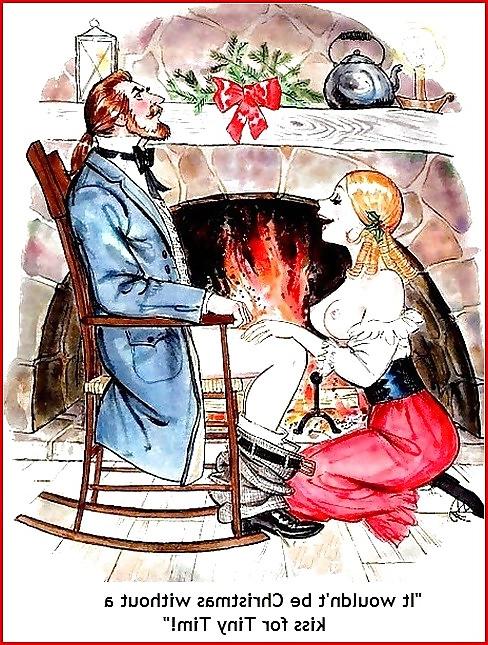 19P Playboys christmas cartoons