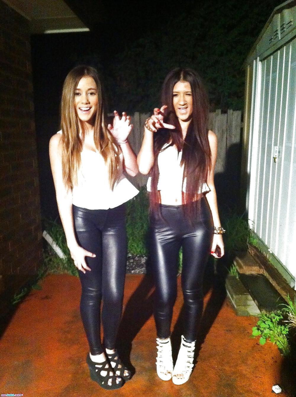 25P Glänzende & Wetlook-Leggings 2
