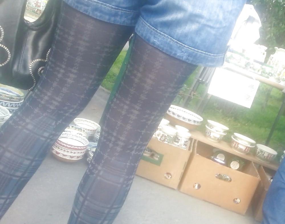 23P Spy old + young feet and ass romanian