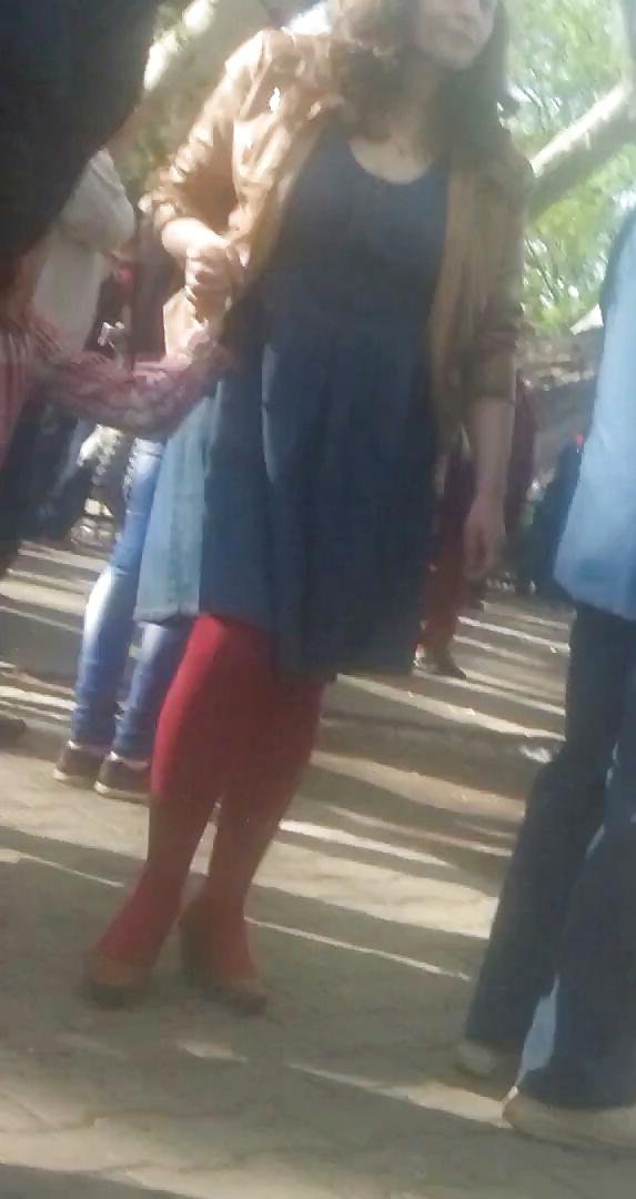 23P Spy old + young feet and ass romanian