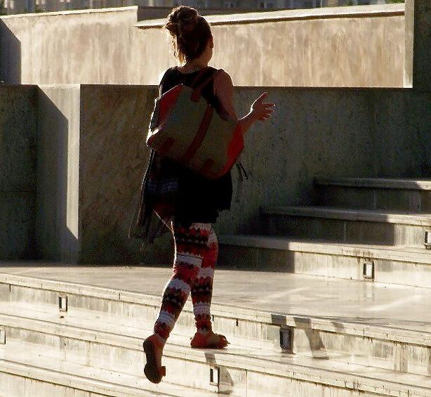 20P Spy old + young feet, leegs and skirt romanian