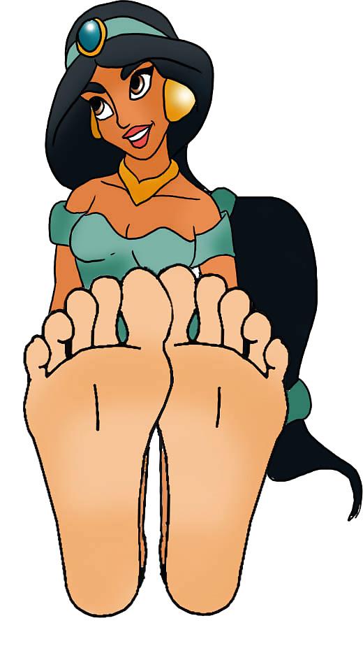 7P Special cartoon feet soles