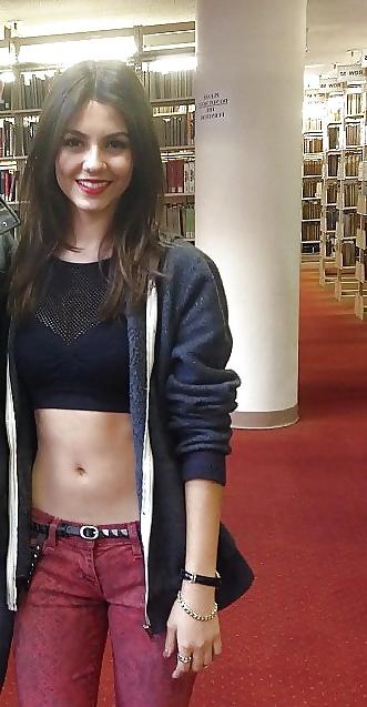 14P Victoria Justice's Sexy Belly