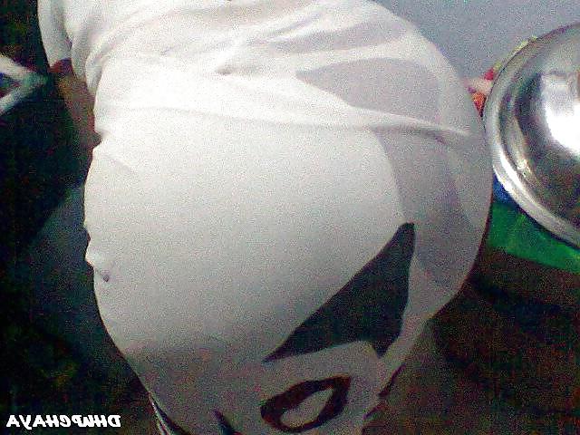 25P Andhra housewife navel boob show 10