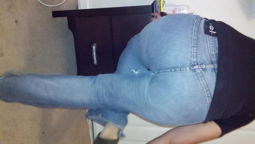 16P She came home from work in these