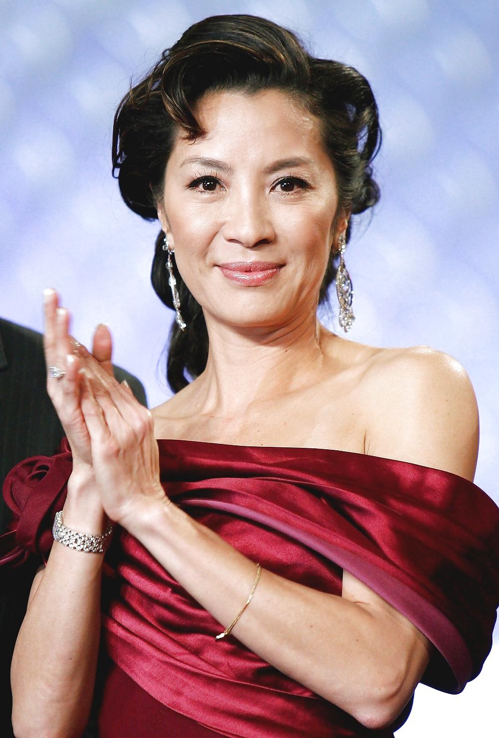 25P Let's Jerk Off Over ... Michelle Yeoh (Chinese Actress)