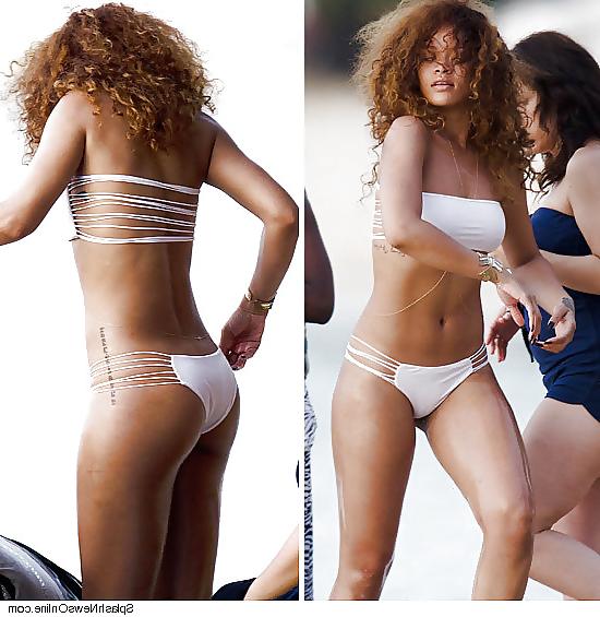 25P Let's Jerk Off Over.. Rihanna Ass ( Enjoy and comment )