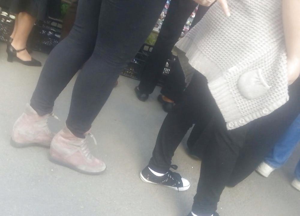 19P Spy feet old + young romanian