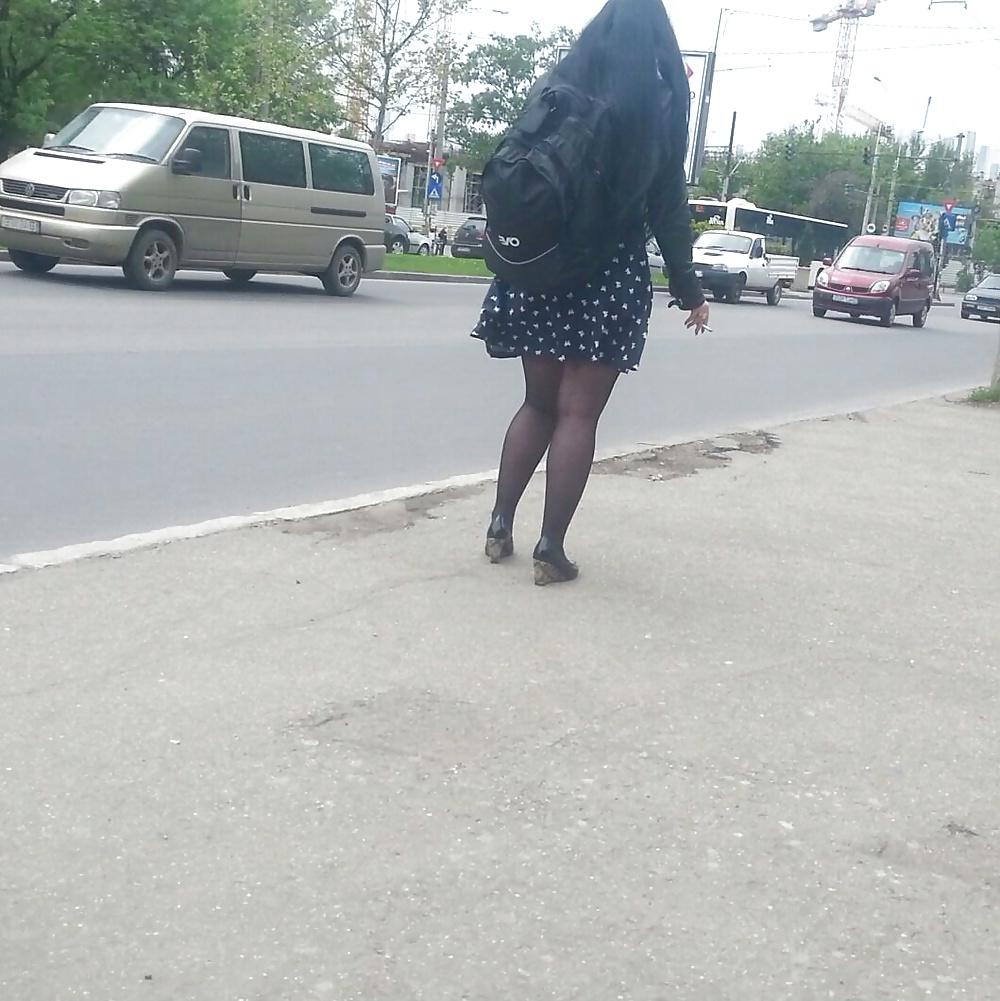 19P Spy feet old + young romanian