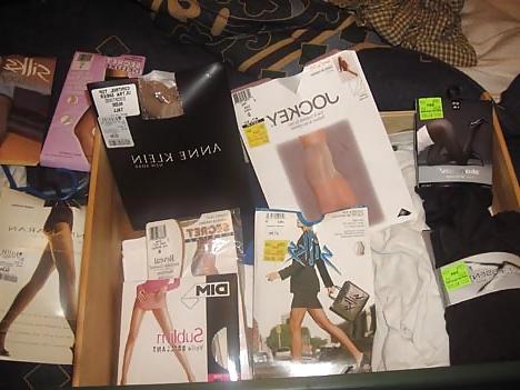 25P All our cupboards or drawers pantyhose