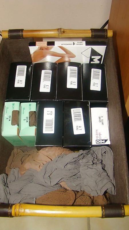 25P All our cupboards or drawers pantyhose