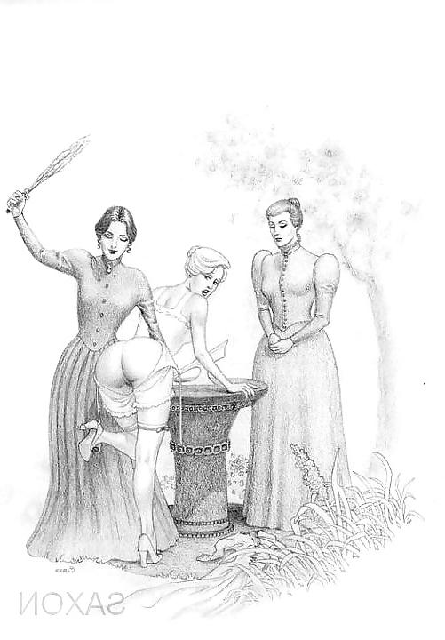 20P Spanking Positions : Bent-over position