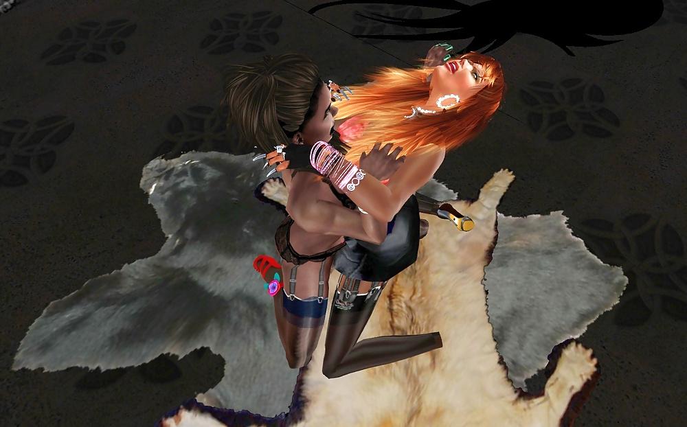 25P Dominatrix vs Dominatrix Cat fight