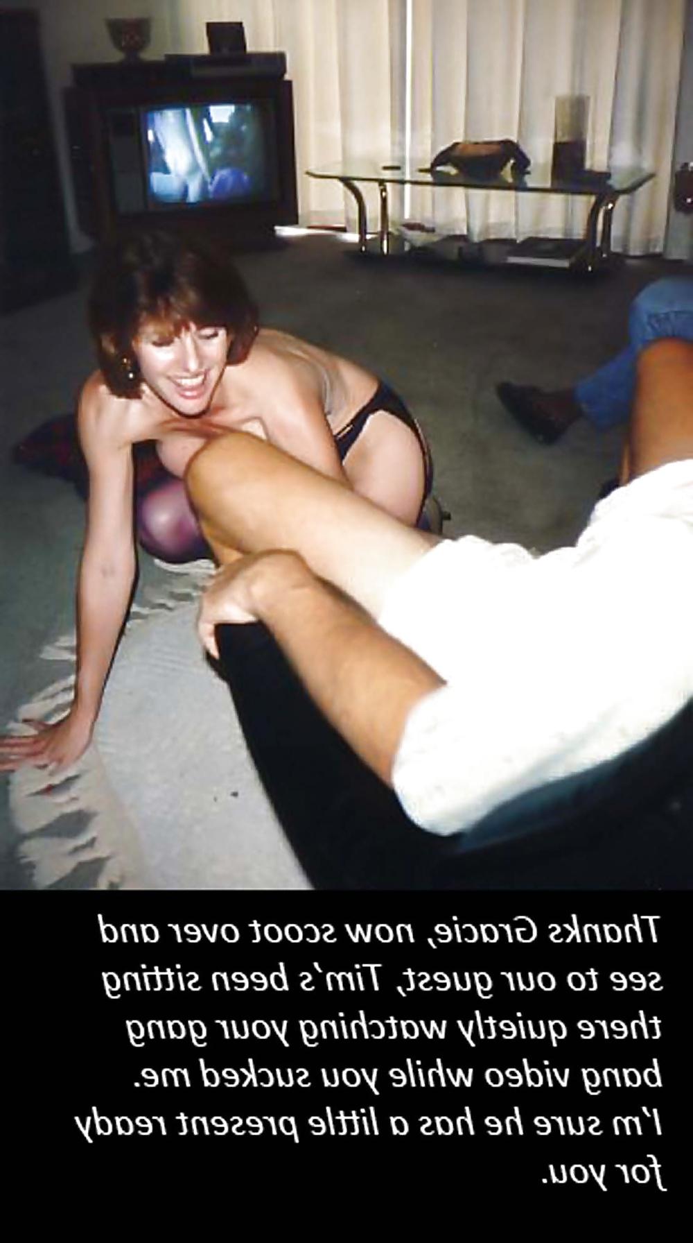 18P Slut Slave Wife captions 1