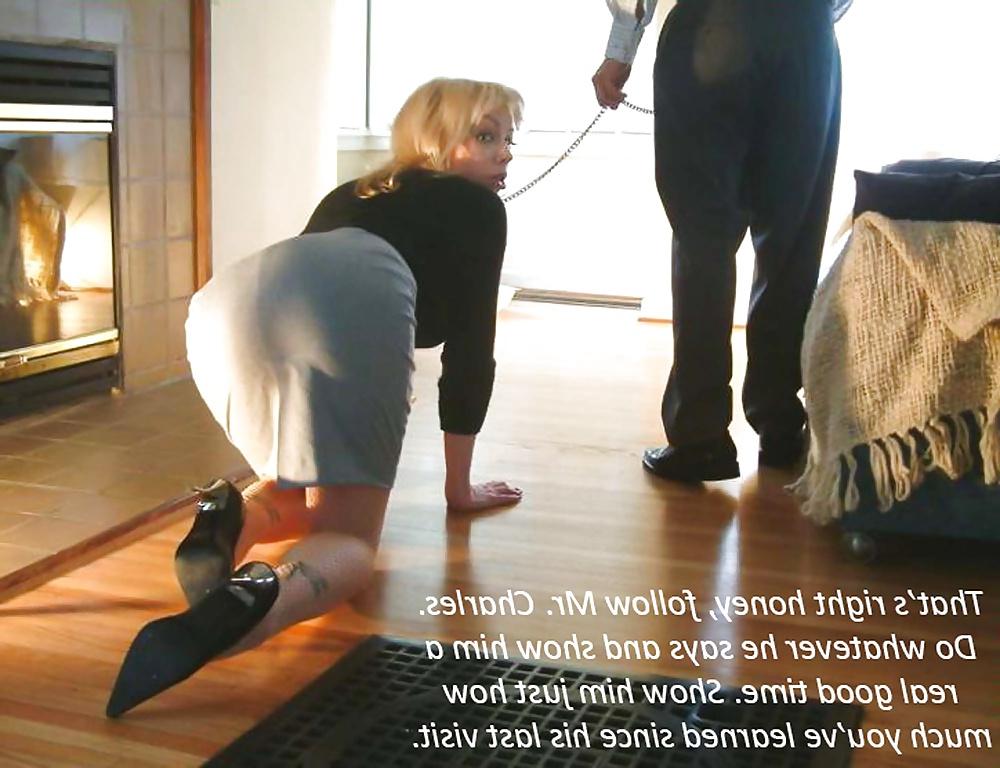 18P Slut Slave Wife captions 1