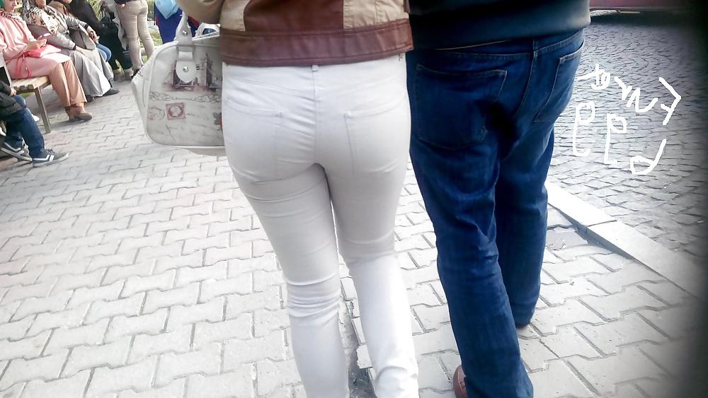 16P Turkish  Sarisin Citir Kot Adeta Gotune Yapismis