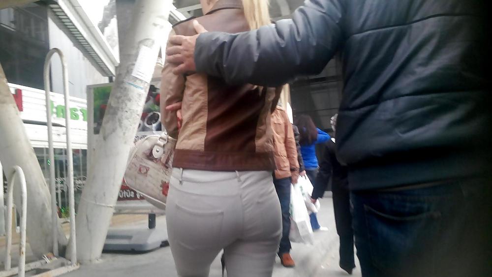 16P Turkish  Sarisin Citir Kot Adeta Gotune Yapismis