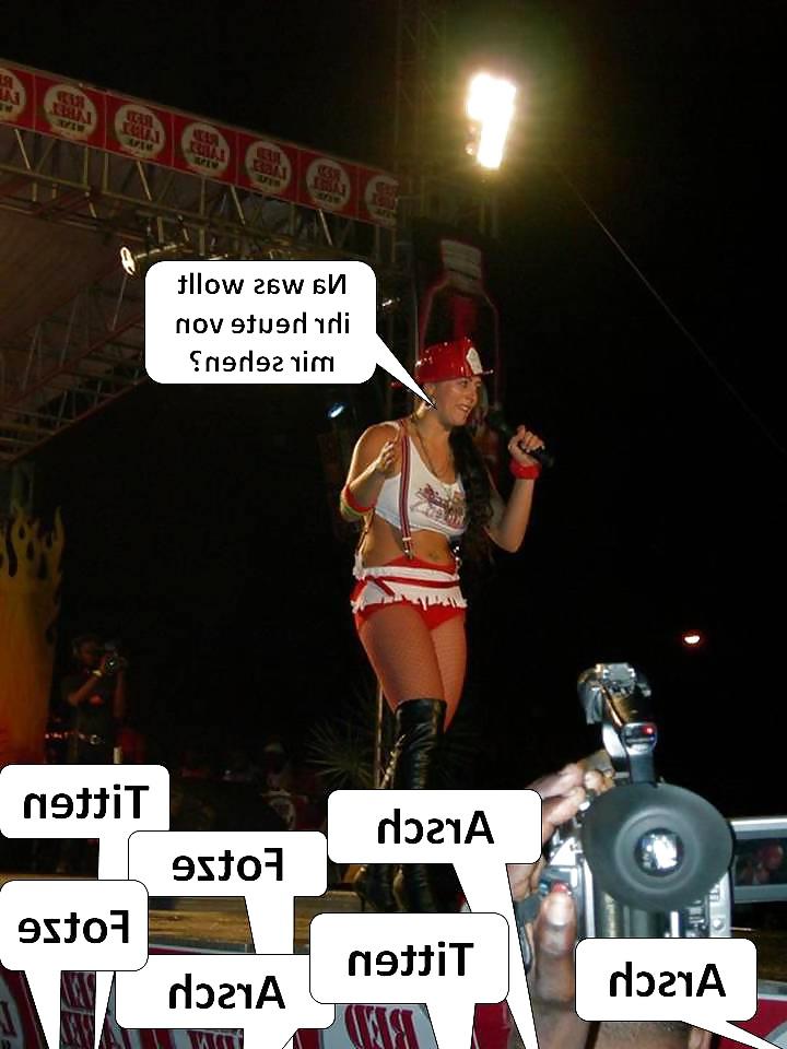 25P German Captions of Kim La Queen (German Dancehall Queen)