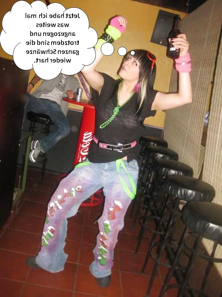 25P German Captions of Kim La Queen (German Dancehall Queen)