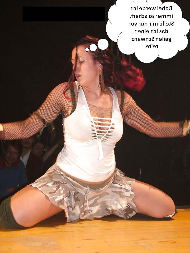 25P German Captions of Kim La Queen (German Dancehall Queen)