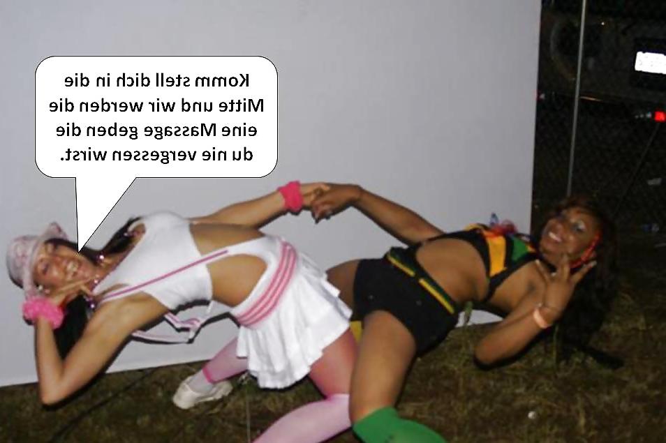25P German Captions of Kim La Queen (German Dancehall Queen)