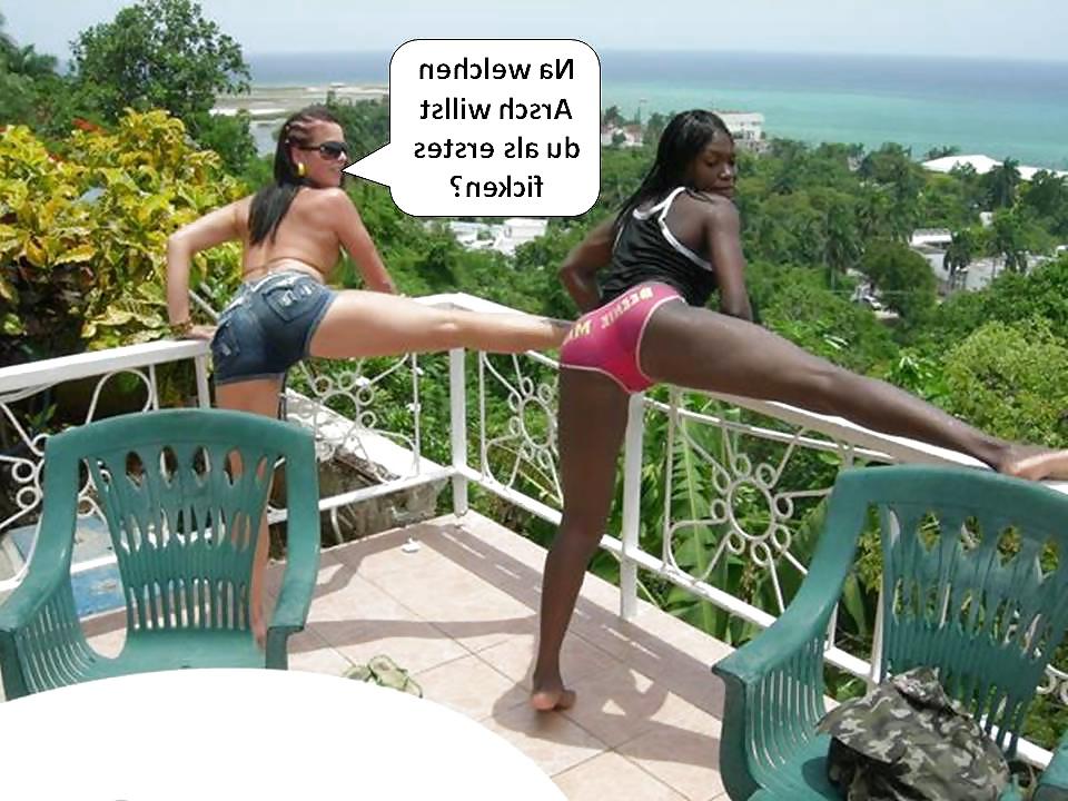25P German Captions of Kim La Queen (German Dancehall Queen)