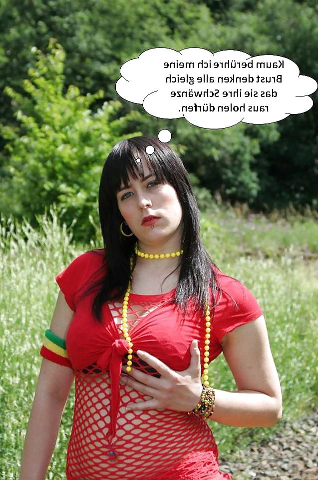 25P German Captions of Kim La Queen (German Dancehall Queen)