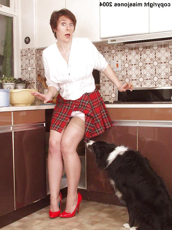 12P The lovely Miss Jones kitchen calamity.