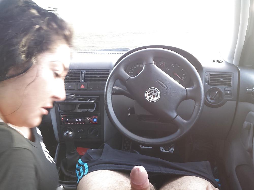 7P Me & my mature in car
