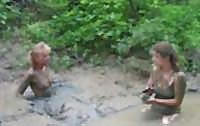 25P Wet, messy and muddy girls